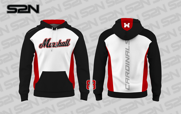 Marshall white hoodie