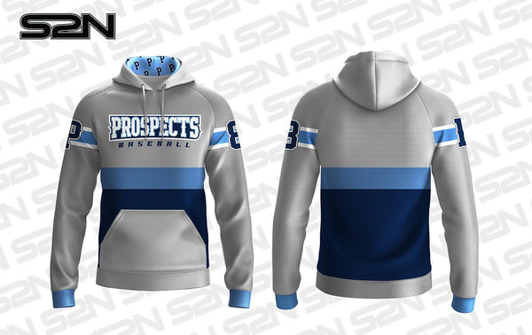 Midwest Prospects grey hoodie