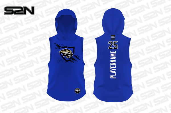 Woolridge royal sleeveless hoodie